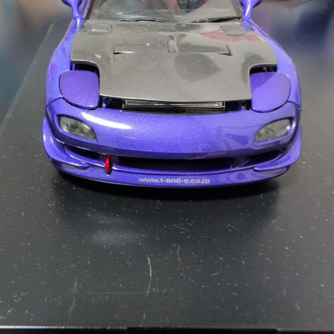 パープル FD3S RX-7 完成模型 点灯あり - メルカリ