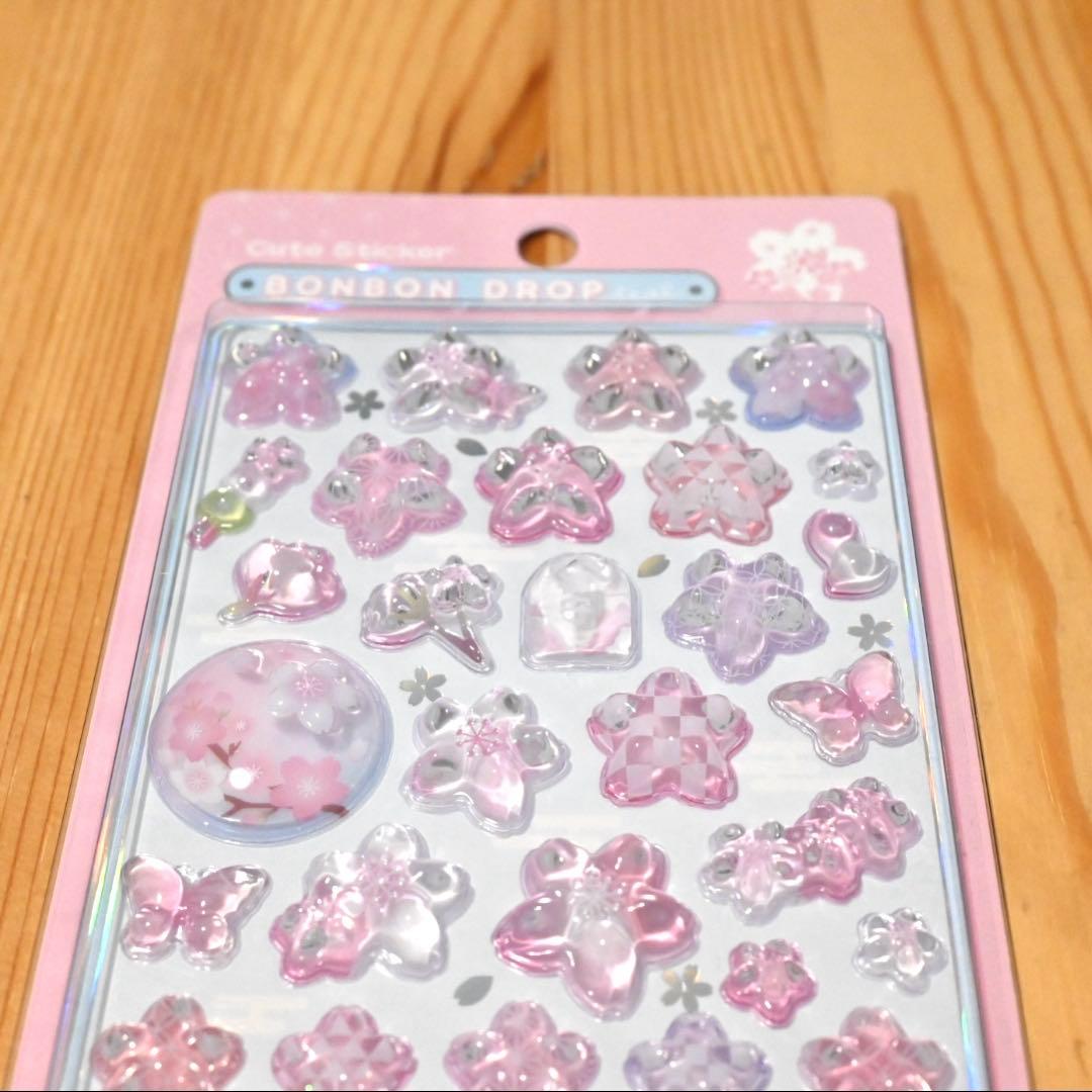 正規品 ボンボンドロップシール 和柄 だるま 桜 ボンドロ 新作 第二弾