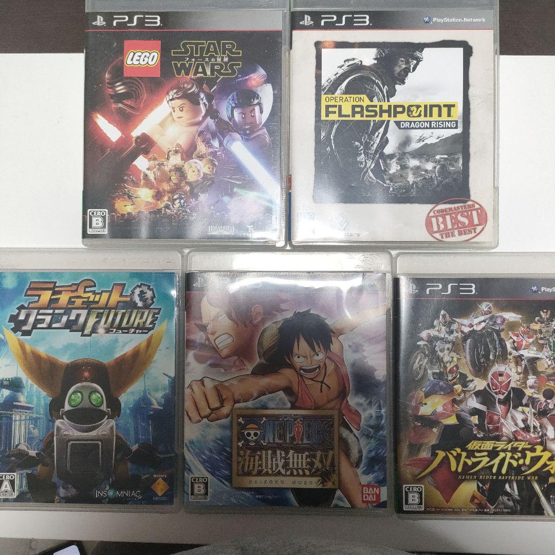 PS3ゲームソフト5本セット - メルカリ