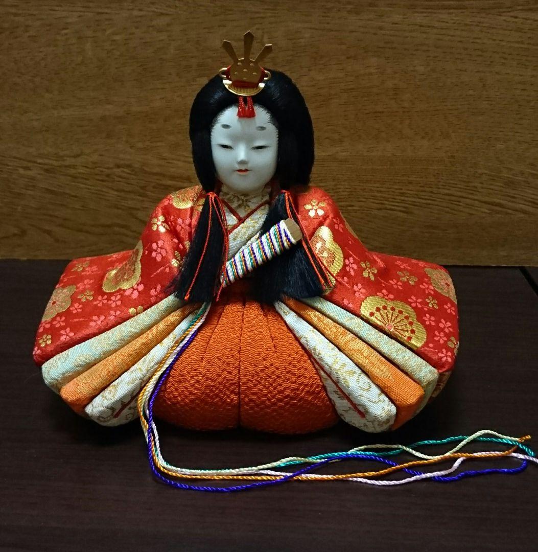 人間国宝無形文化財原米州雛人形のみ