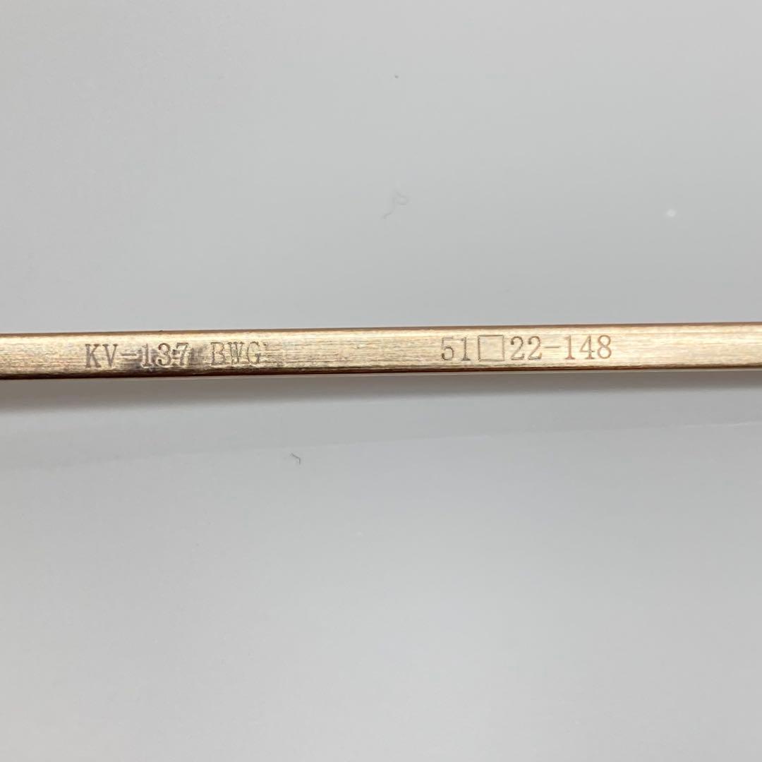 金子眼鏡 KV-137 BWG サイズ51□22-148 - メルカリ