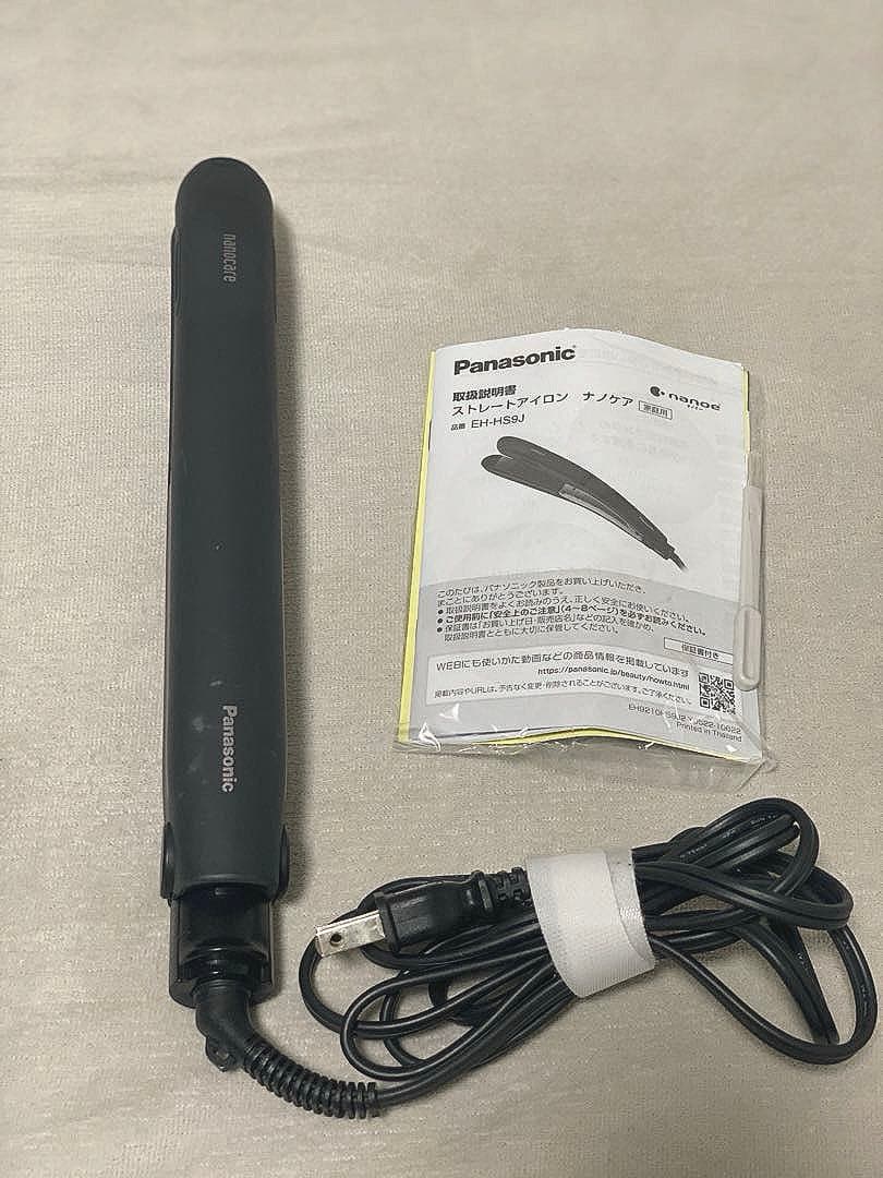 EH-HS9J Panasonic nanocare ヘアアイロン 概要 ストレートアイロン ナノケア EH-HS9J | ヘアケア（ドライヤー