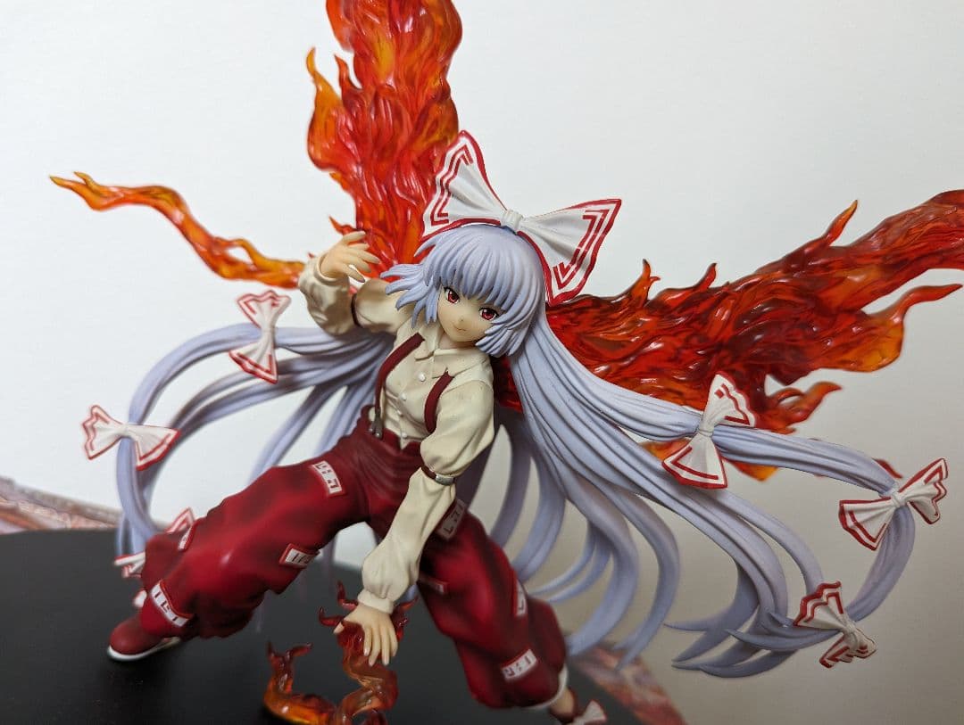 東方Project 藤原妹紅 -鳳凰ver.- 開封品フィギュア - メルカリ