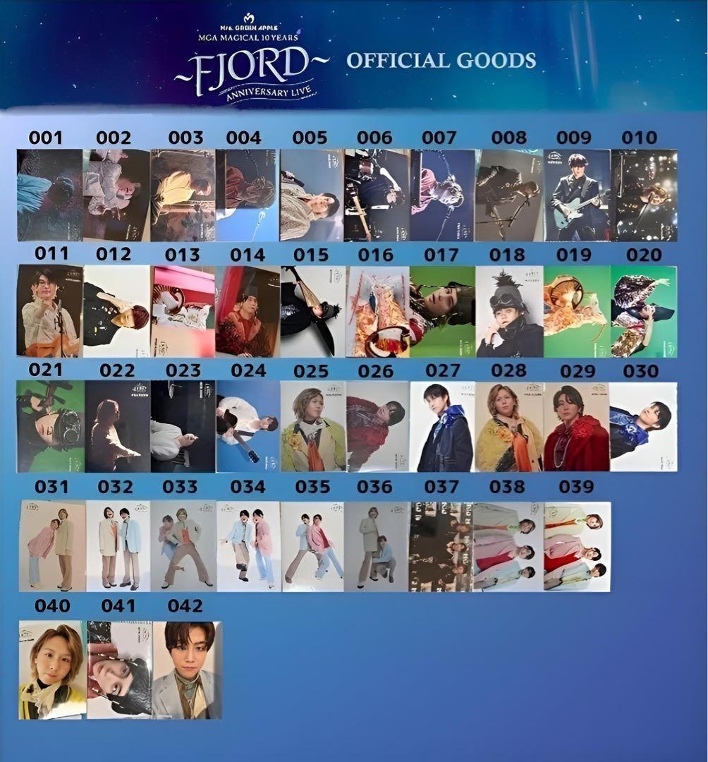 Mrs. GREEN APPLE FJORD フィヨルド フォトカード フォトカ - メルカリ