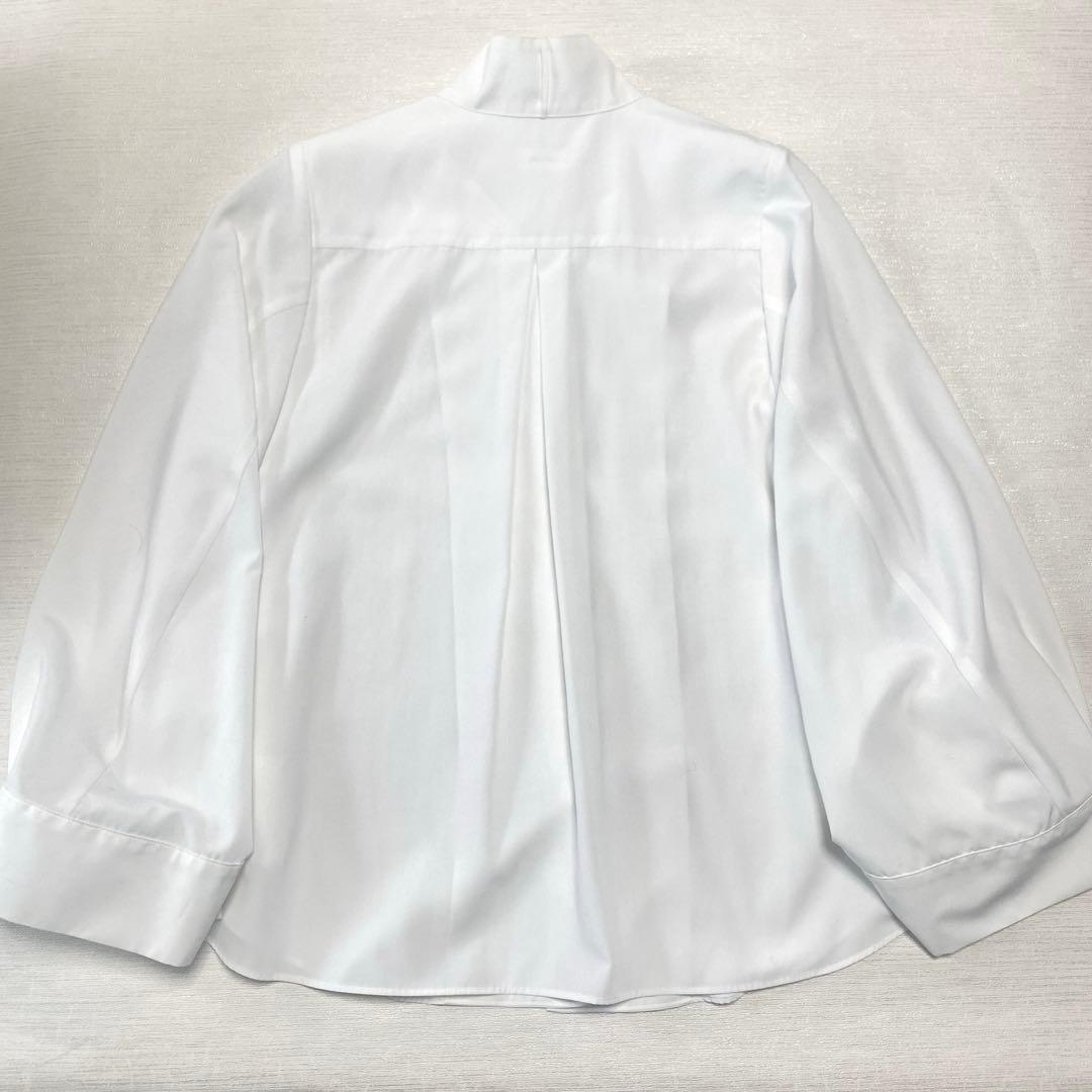 極美品】cccmalie シーマリー ケープ 長袖 ブラウス ホワイト 白