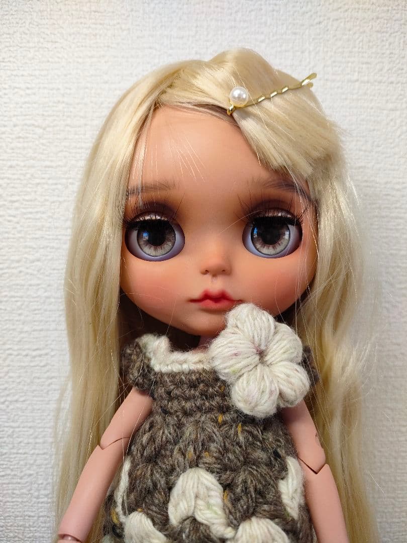 アイシードール カスタムドール ブロンド髪 青い目 - メルカリ