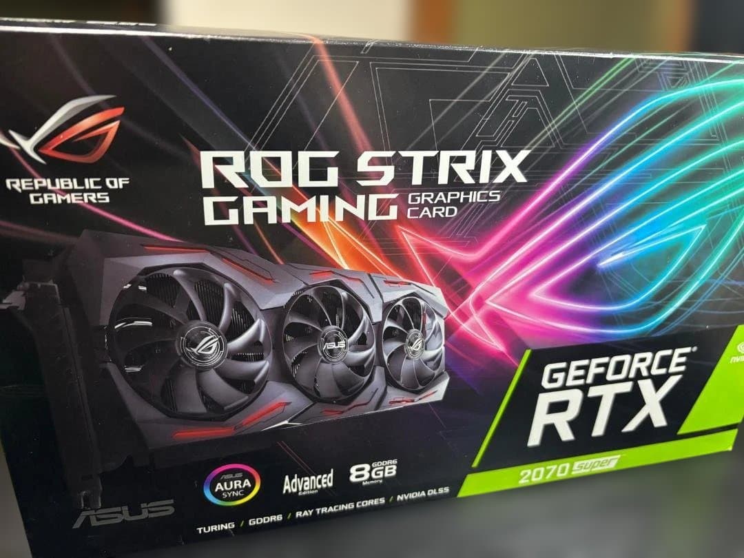 グラフィックボード・グラボ・ビデオカード ASUS ROG Strix Gaming GeForce RTX 2070 S ASUS ROG-STRIX-RTX2070S-A8G-GAMING STRIX シリーズ GEFORCE RTX 2070