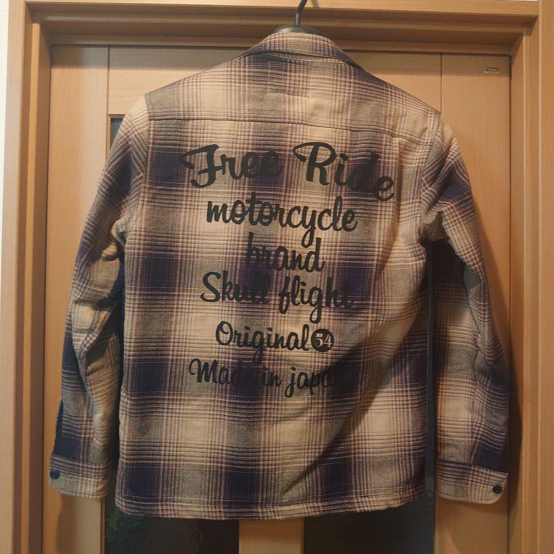 Skull Flight チェック柄ジャケット M 大人のチェック柄』AW!!チェック柄ビッグジャケット☆ アウター メンズ