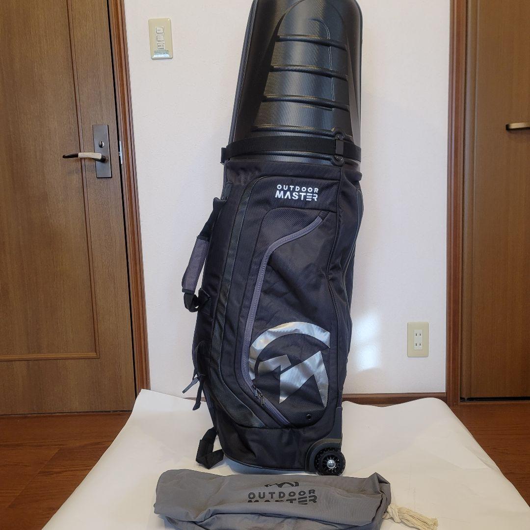 美品 OUTDOOR MASTER ゴルフバッグカバー(キャスター付) - メルカリ
