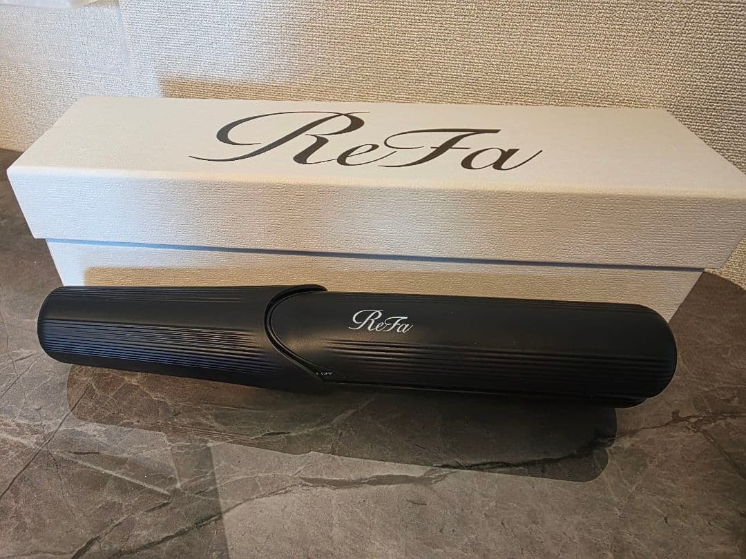 ReFa ヘアアイロン ブラック ReFa STRAIGHT IRON PRO【ブラック】 リファ ヘアアイロン 家電 | 愛知