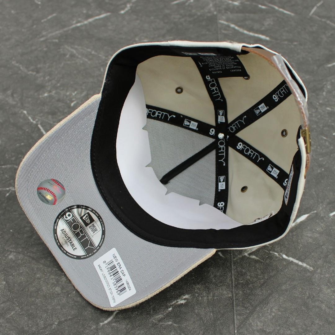 海外モデル NEW ERA LA ドジャース キャップ 上品 スエードバイザー