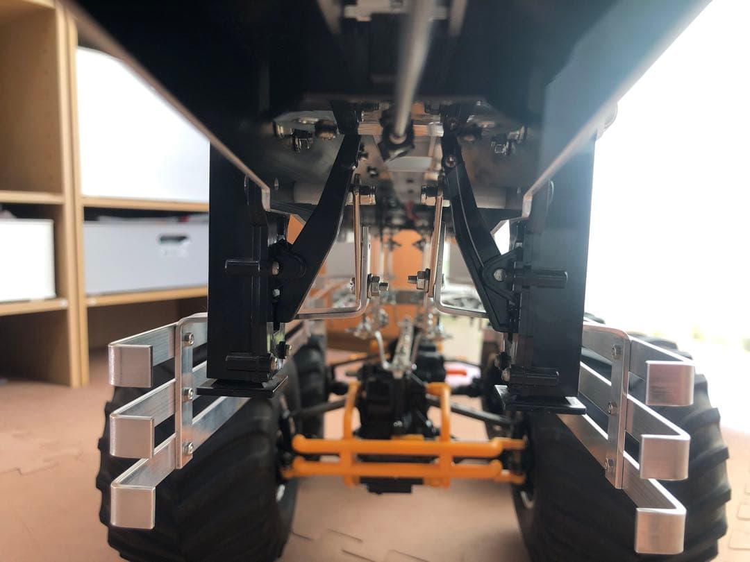 タミヤ ブルヘッド クラッドバスター 専用 4輪 タンクローリー 自家製