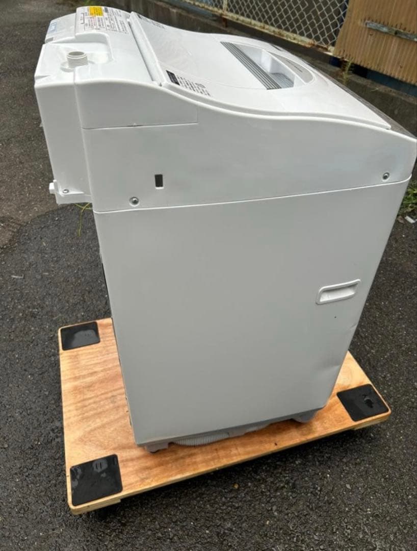 送料無料 シャープ 5.5kg 2022年製 洗濯乾燥機 ES-TX5F 単身