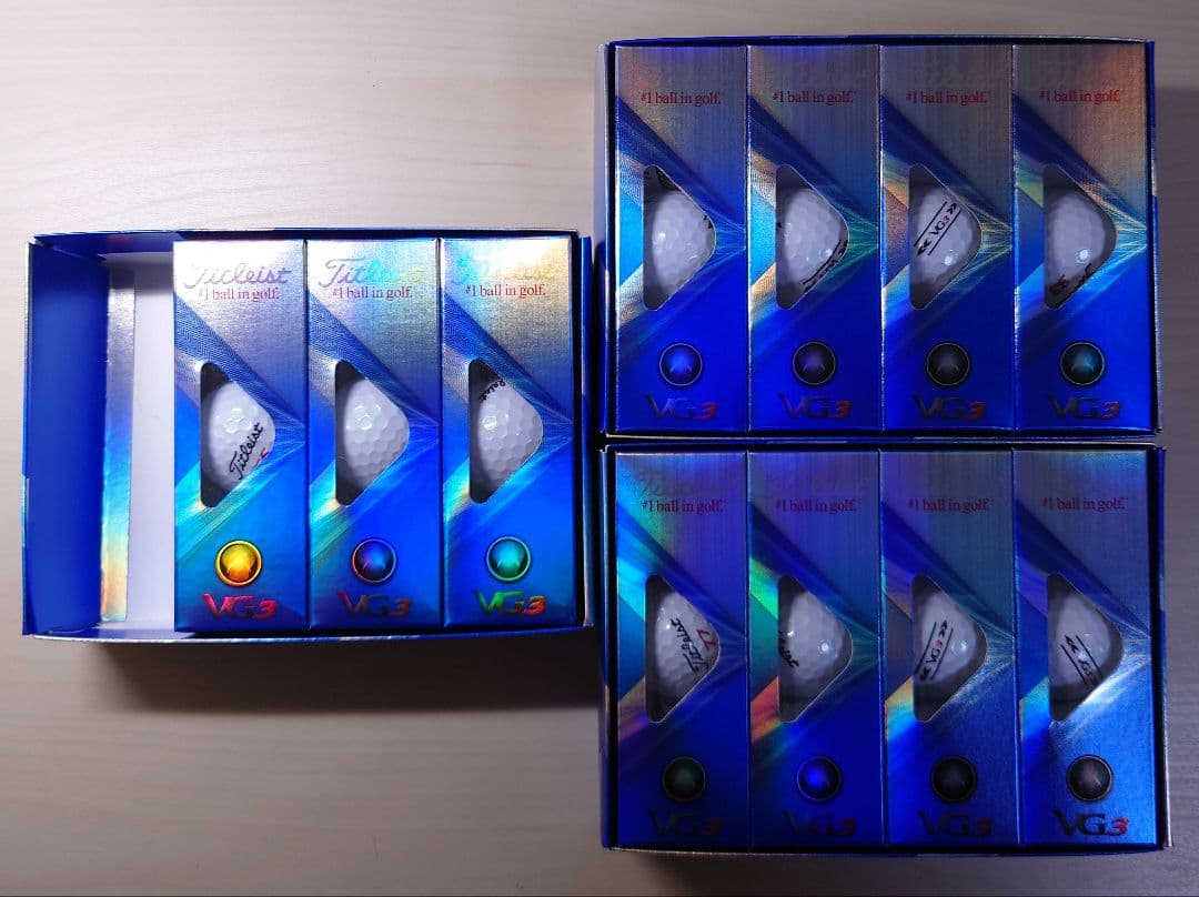 Titleist VG3 ゴルフボール 2ダース＋3スリーブセット