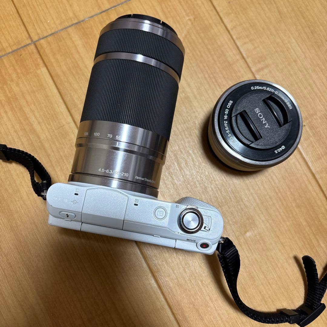 Sony NEX-3N ミラーレスカメラ ズームレンズ付き　ホワイト Amazon | SONY ミラーレス一眼 NEX-3N パワーズームレンズキット E PZ