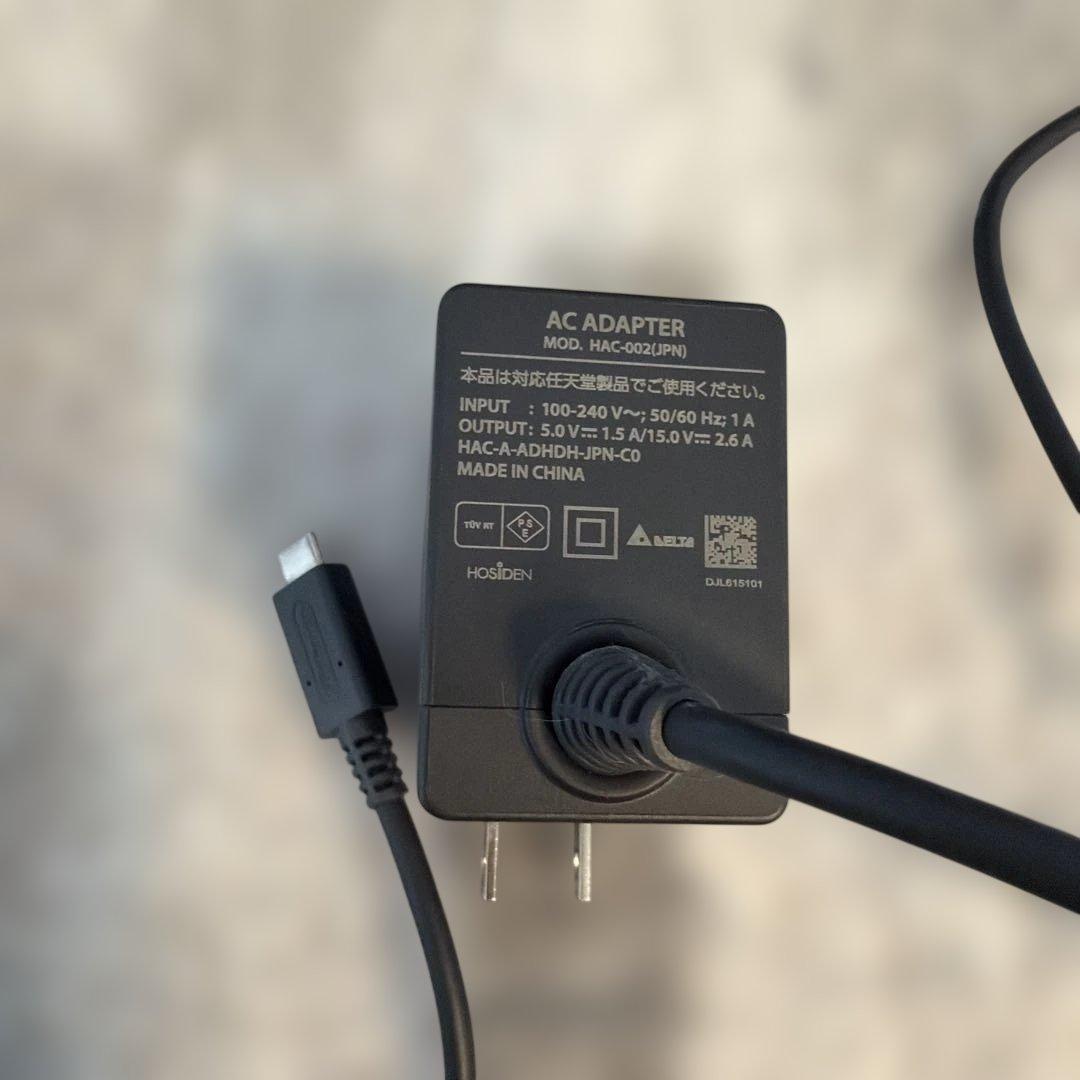 Nintendo Switch ドック 純正ACアダプターセット 充電器 - メルカリ