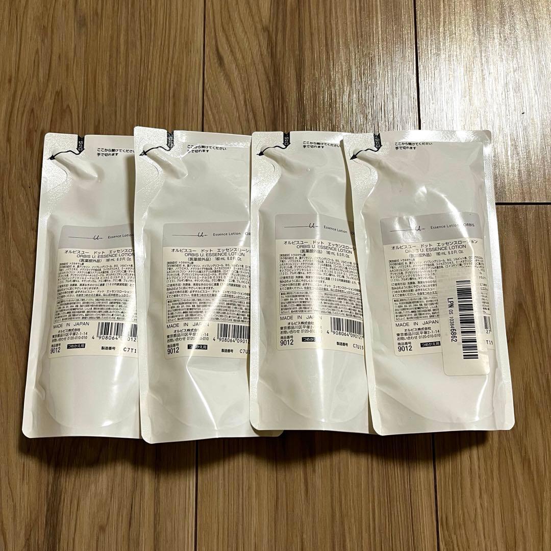 ORBIS ユー　ドット　エッセンスローション　180mL×4 ORBIS（オルビス） 化粧水 オルビスユー ドット エッセンスローション