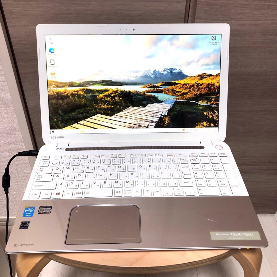 TOSHIBA T554/76LG corei7 BD Win10動作品現状渡し TOSHIBA dynabook【T554/76LG（PT55476LBXG）】の分解方法