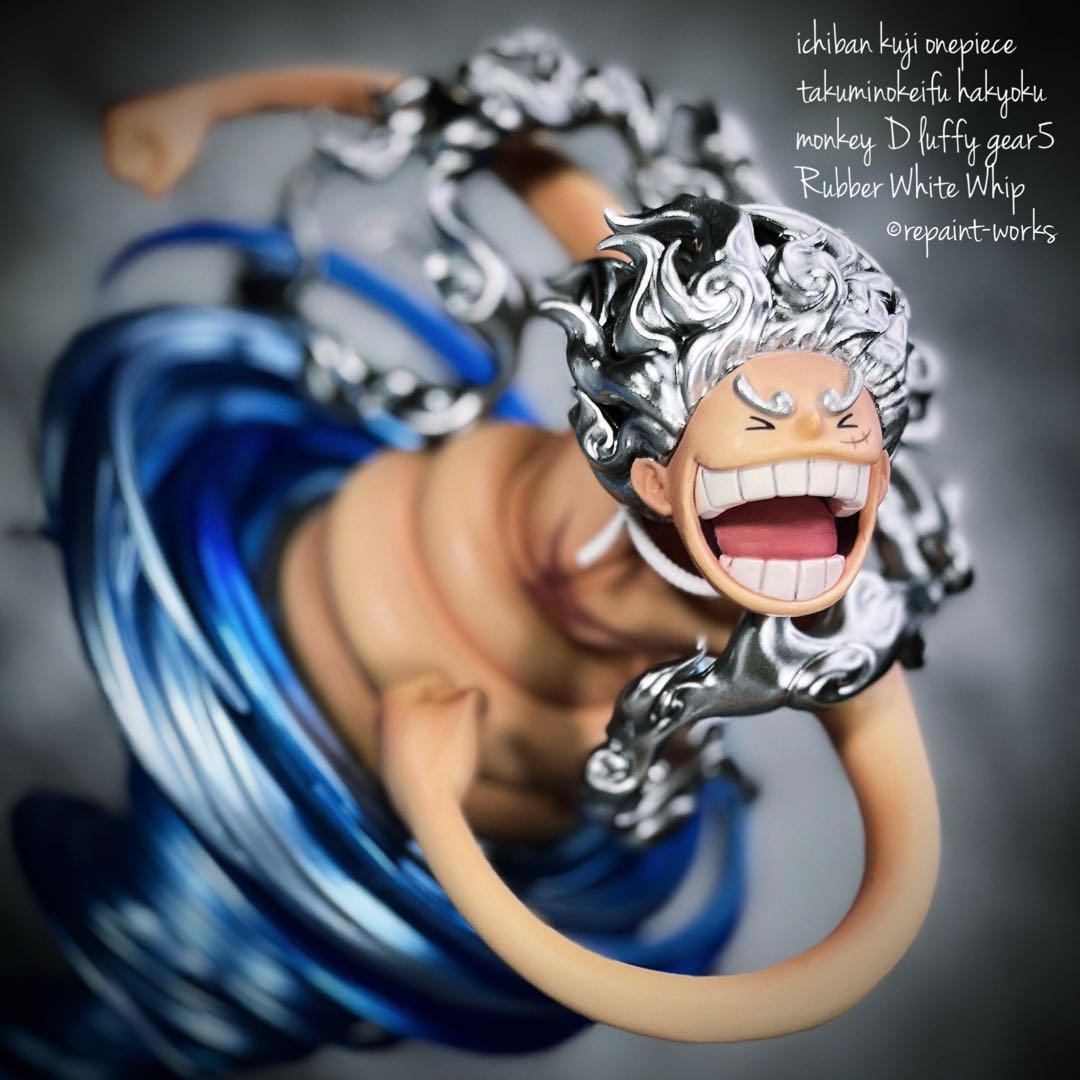 リペイント ワンピース ルフィ ニカ フィギュア ギア5エッグヘッド