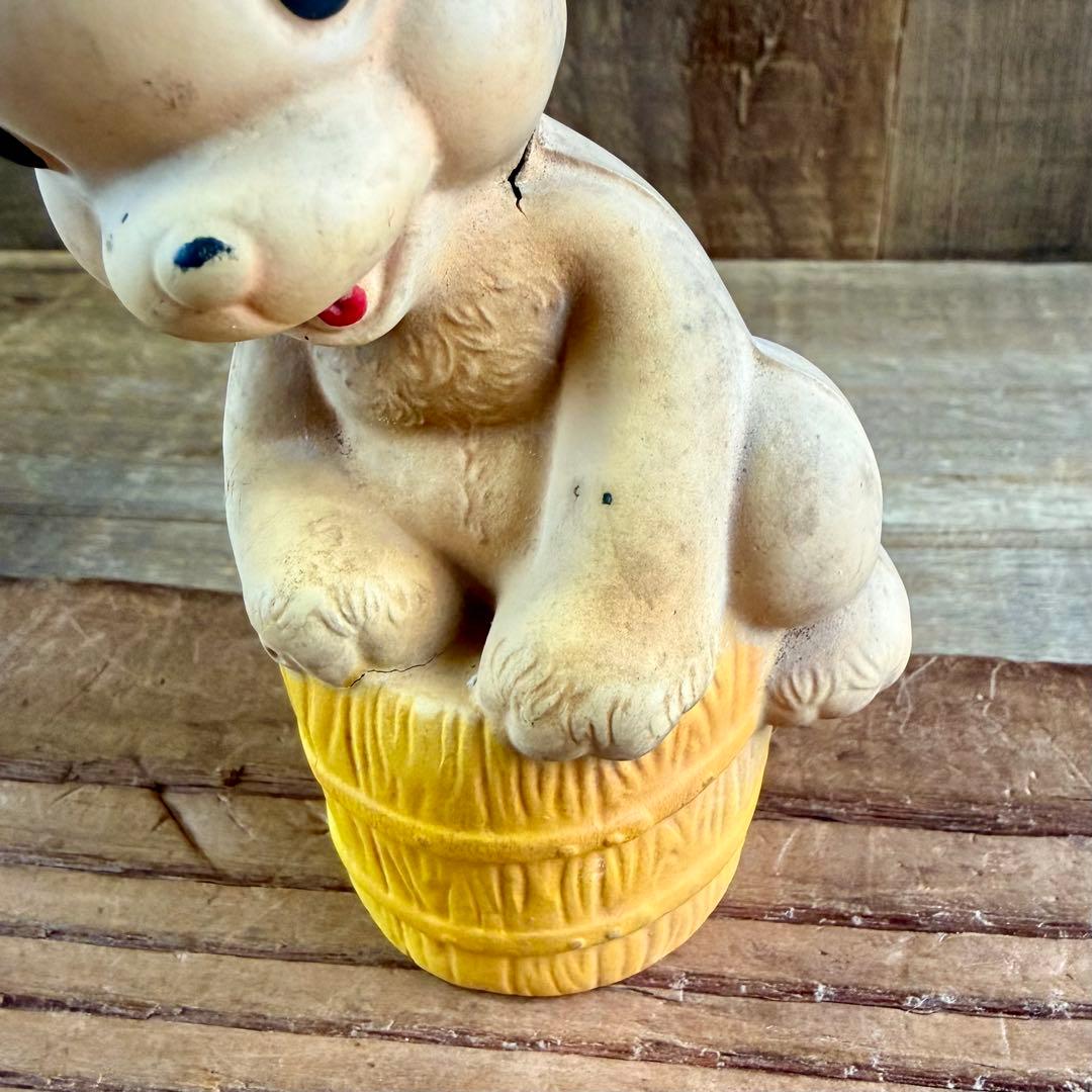 可愛い熊のラバードール☆人形☆REMPEL☆1940'〜アンティークUSAクマ