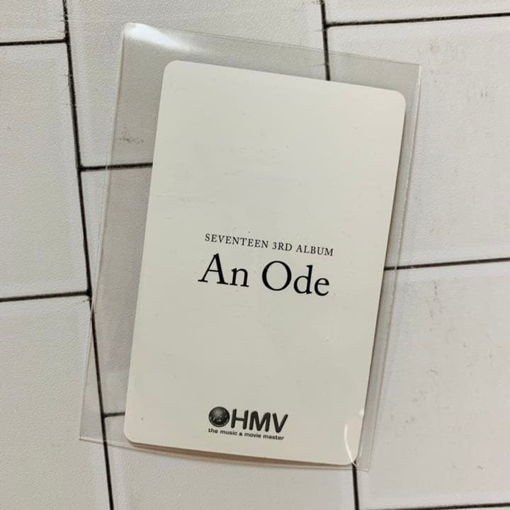 SEVENTEEN An Ode HMV トレカ ジュン ベレー帽 - メルカリ