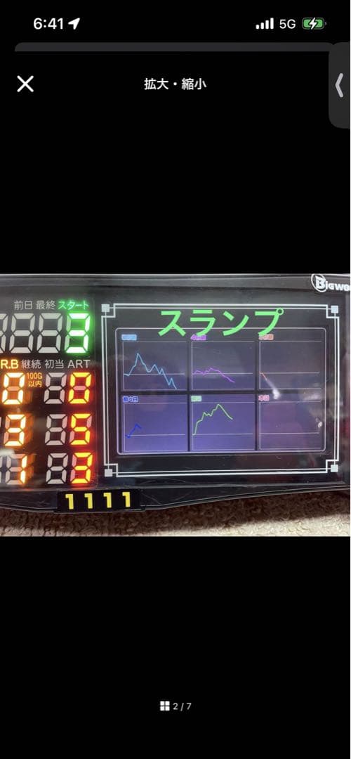 送料込みone Aビッグウォーズ5インチ液晶搭載差枚数表示 - メルカリ