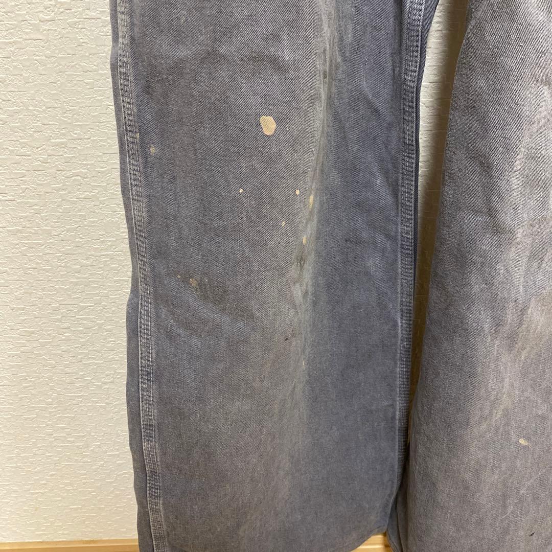 希少！日本製エドウィン carhartt グレー オーバーオール 30✖️34