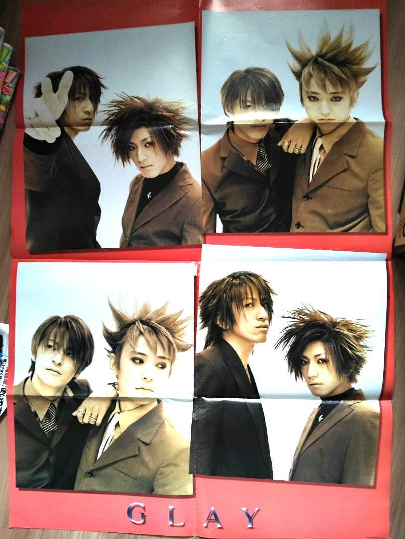 GLAY TAKURO TERU HISASHI JIRO ポスター グッズ - メルカリ