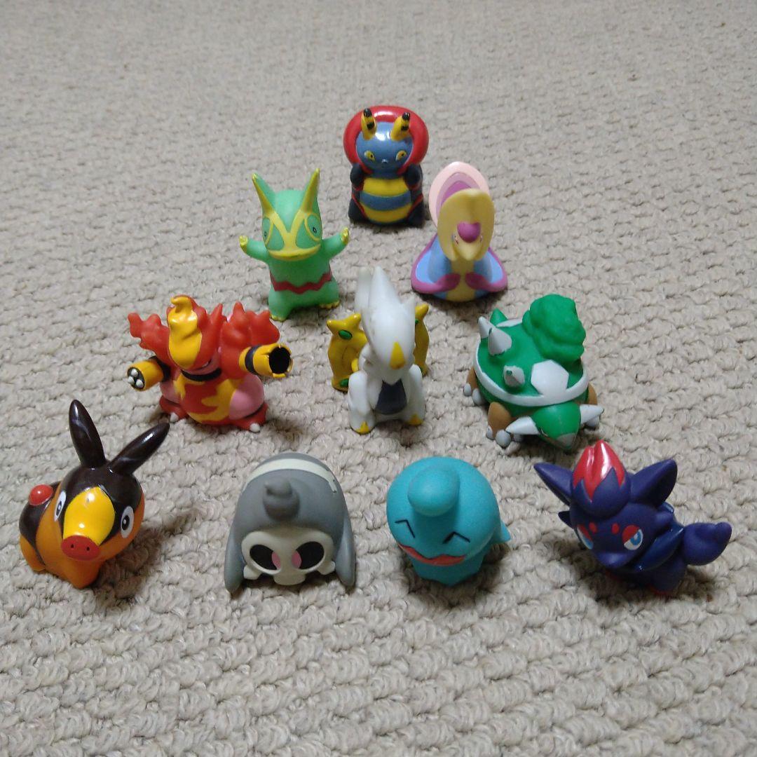 ポケモンキッズ 378体まとめ売り 1996〜2010年 ソフビ 指人形