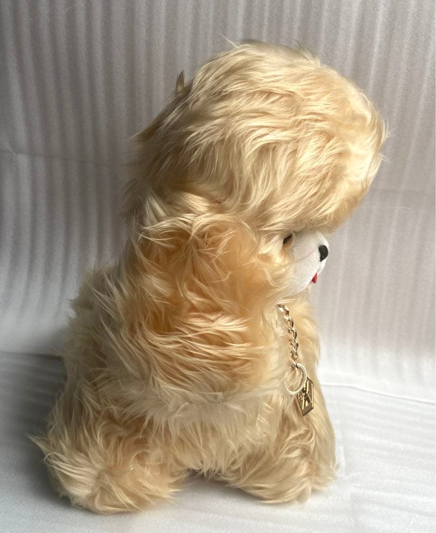 お手入れワンちゃん系 三英貿易 ぬいぐるみ 昭和レトロ 犬 sanei