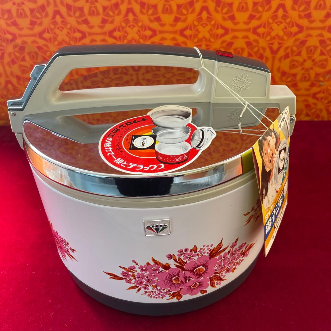 お値下＊電子ジャー、保温ジャー、ご飯保温、未使用、昭和レトロ内鍋2