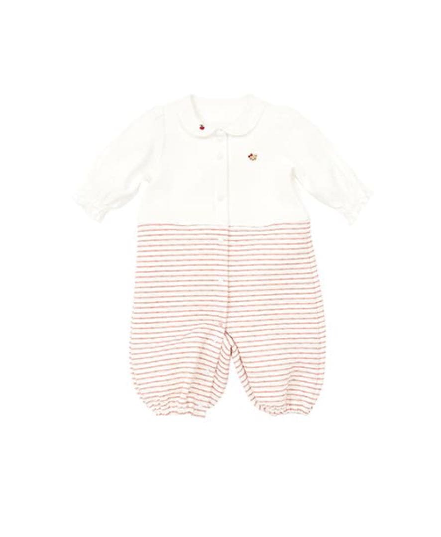 新品美品 familiar ファミリア ツーウェイオール ロンパース - メルカリ