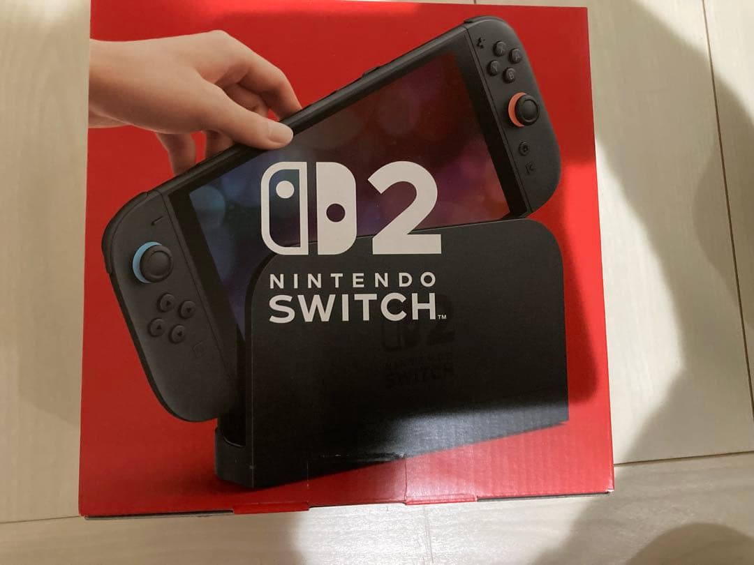 Nintendo Switch 2(OLEDモデル) ネオンブルー/ネオンレッド Nintendo Switch - 7-Inch OLED Model with Enhanced Audio, 64GB