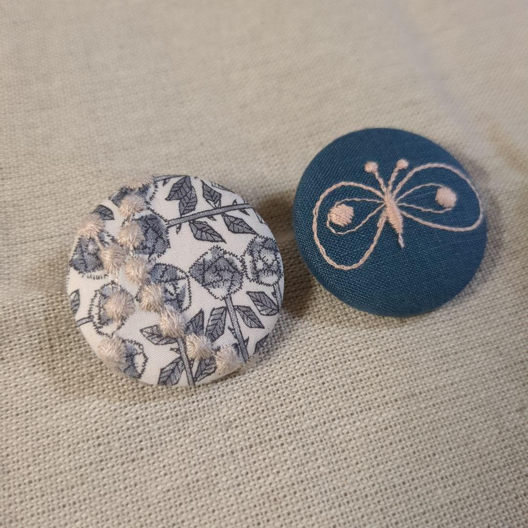 ミナペルホネン♡ハンドメイドブローチ2つセットA-167 - メルカリ