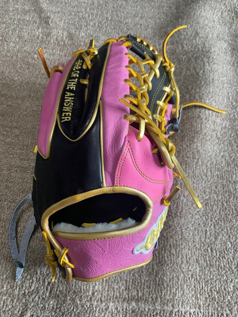 ワンオブジアンサー　硬式外野用グラブ　母の日モデル EASY CUSTOM GLOVE | BASEBALL HUB /ベースボールハブ