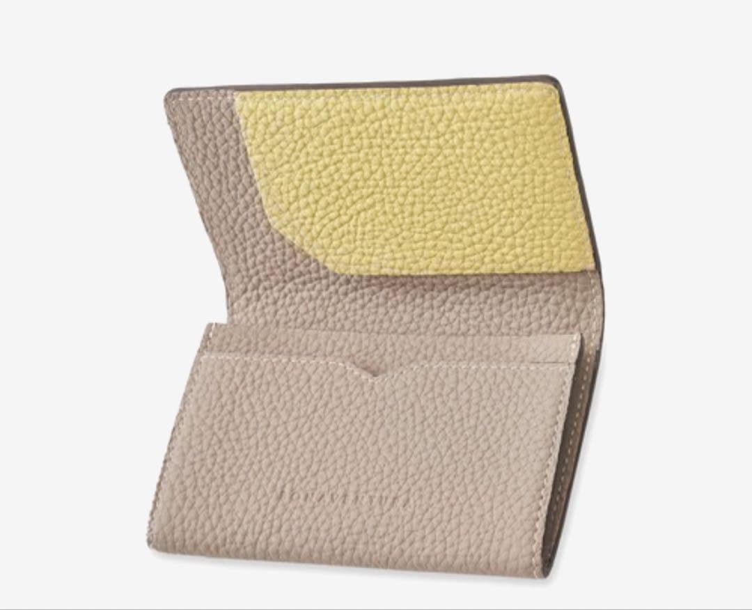 新品未使用　ボナベンチュラ スリーブ付きビジネスカードケース ボッタラートレザー 新品未使用 ボナベンチュラ スリーブ付きビジネスカードケース ボッタ