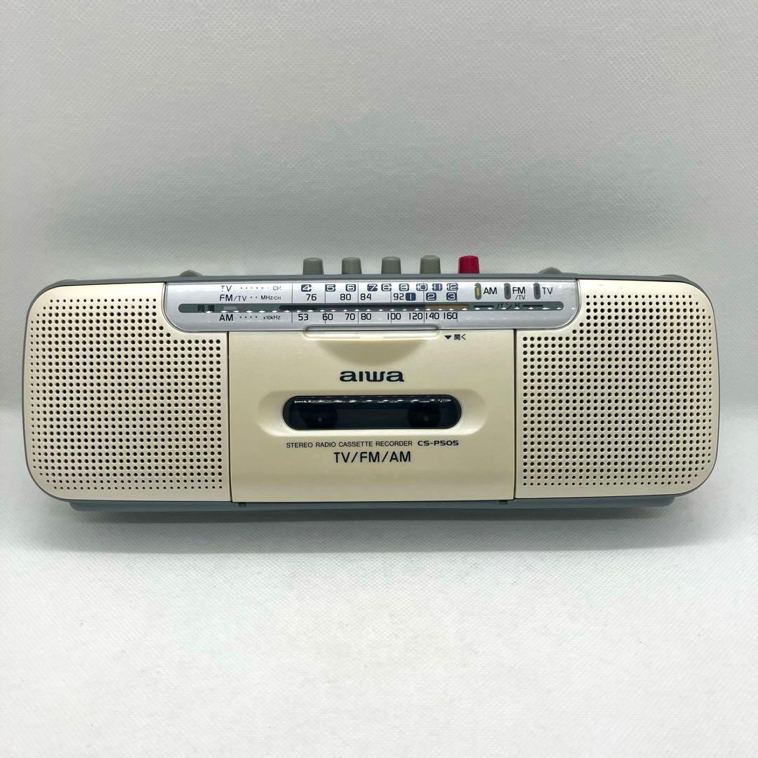 aiwa CS-P505 ラジカセ ジャンク品 - メルカリ
