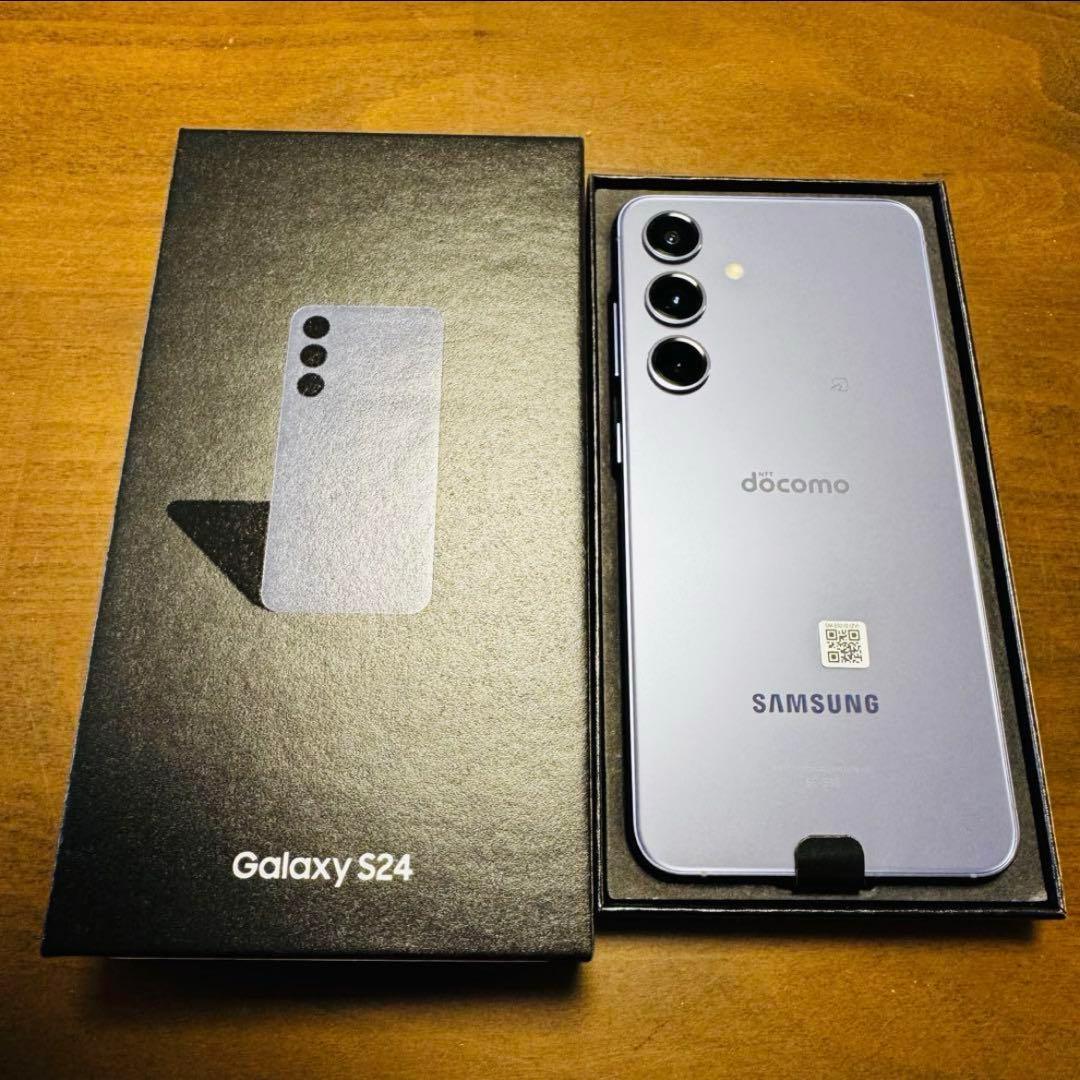 GALAXY S24 SC-51E コバルトバイオレット Galaxy S 【新品同様】Galaxy S24 SC-51E docomo SIMフリー 256GB／8GB