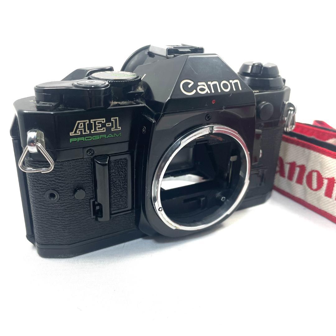 整備済 Canon AE-1 Program 黒 鳴き無 完動品 純正ストラップ 2026年最新】Yahoo!オークション -canon ae1の中古品・新品・未使用品一覧