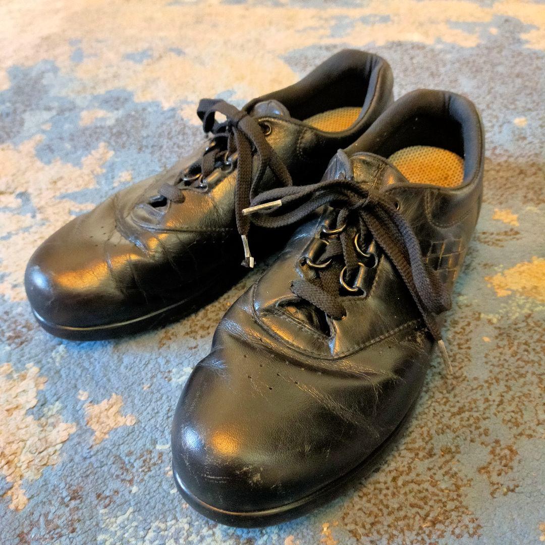 古着 sas レザースニーカー free time レディース アメリカ製 - メルカリ