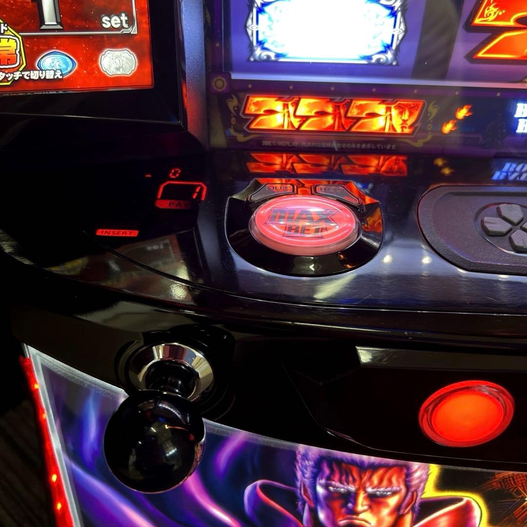 パチスロ実機 スマスロ「北斗の拳 拳王(ラオウ)パネル」 送料無料