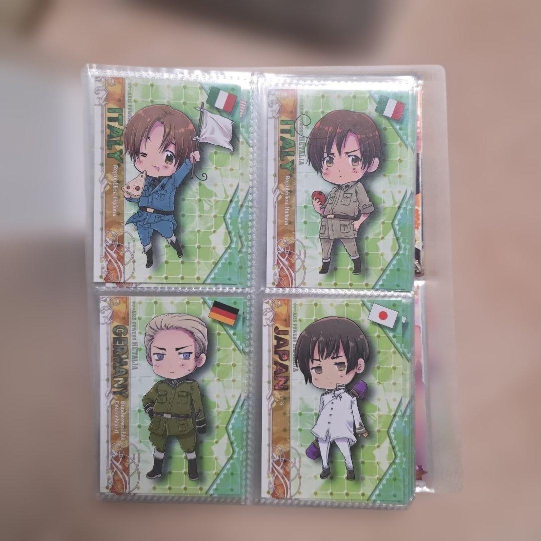 69枚　ヘタリア　トレーディングカード　トレカ　コンプセット　まとめ　レア　初版 初版 非売品あり ヘタリアトレーディングカード約100枚 まとめ売り APH