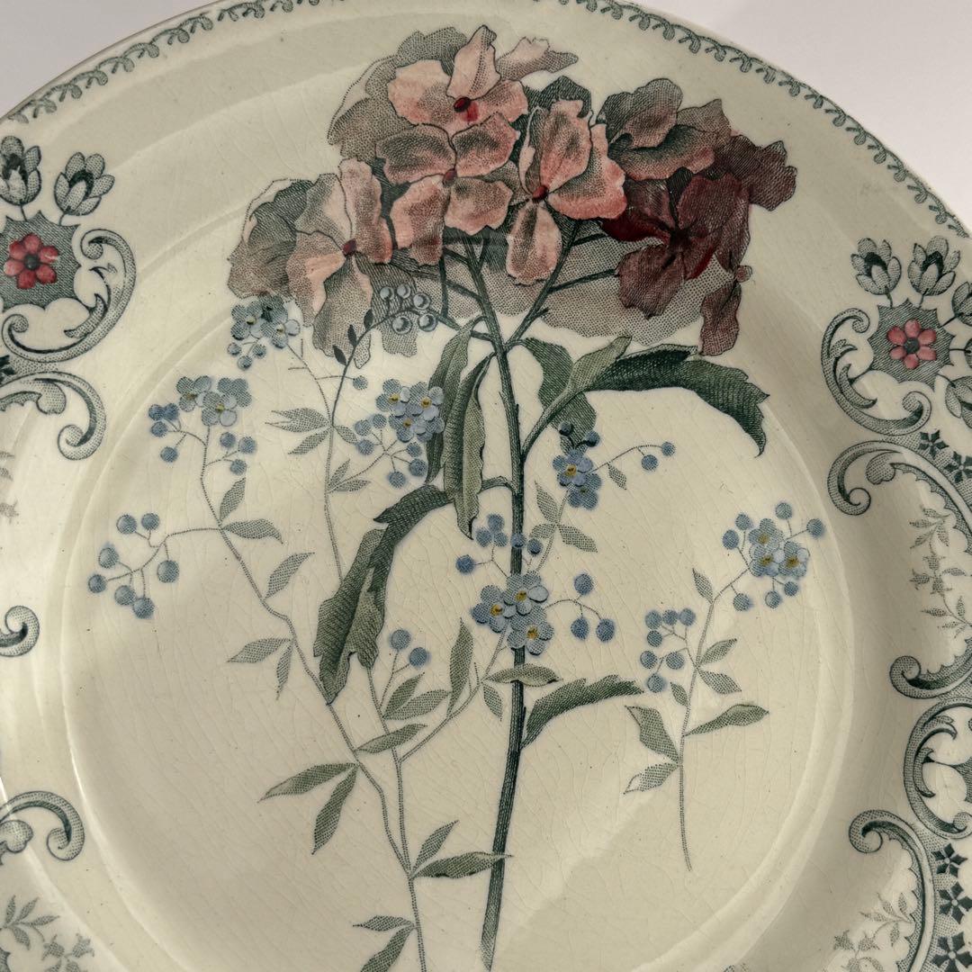 希少 美品 フランスアンティーク ジョワジールロワ 切り花 デザート