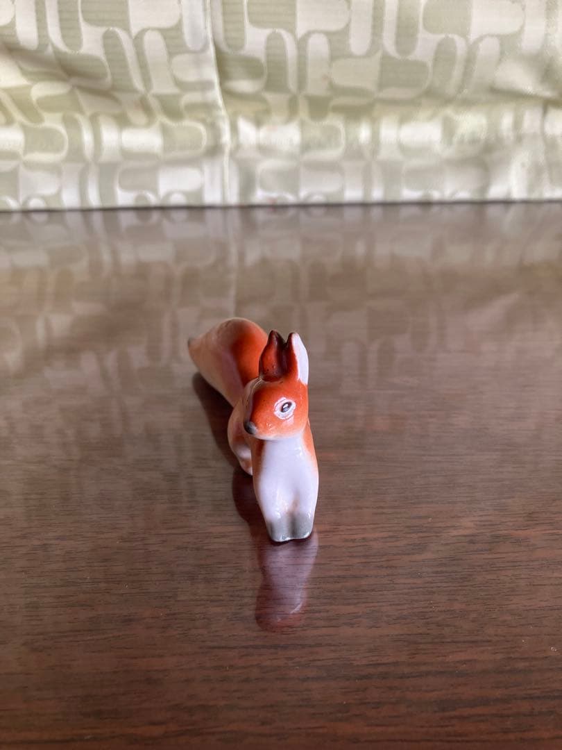 ロモノーソフ フィギュリン フィギュア リス Made in USSR