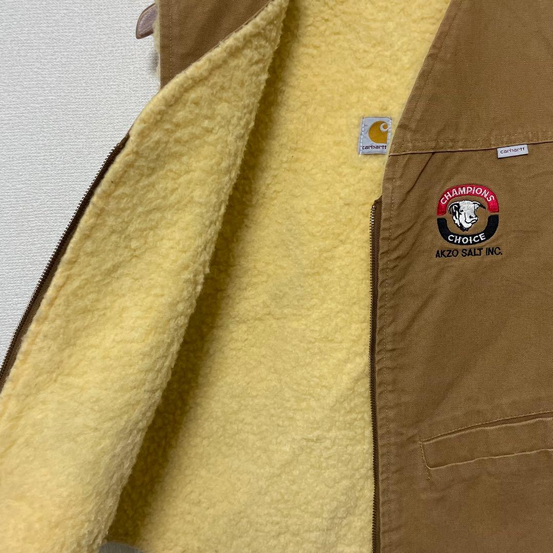 80s USA製 Carhartt × AKZO SALT INC.ダックベスト - メルカリ