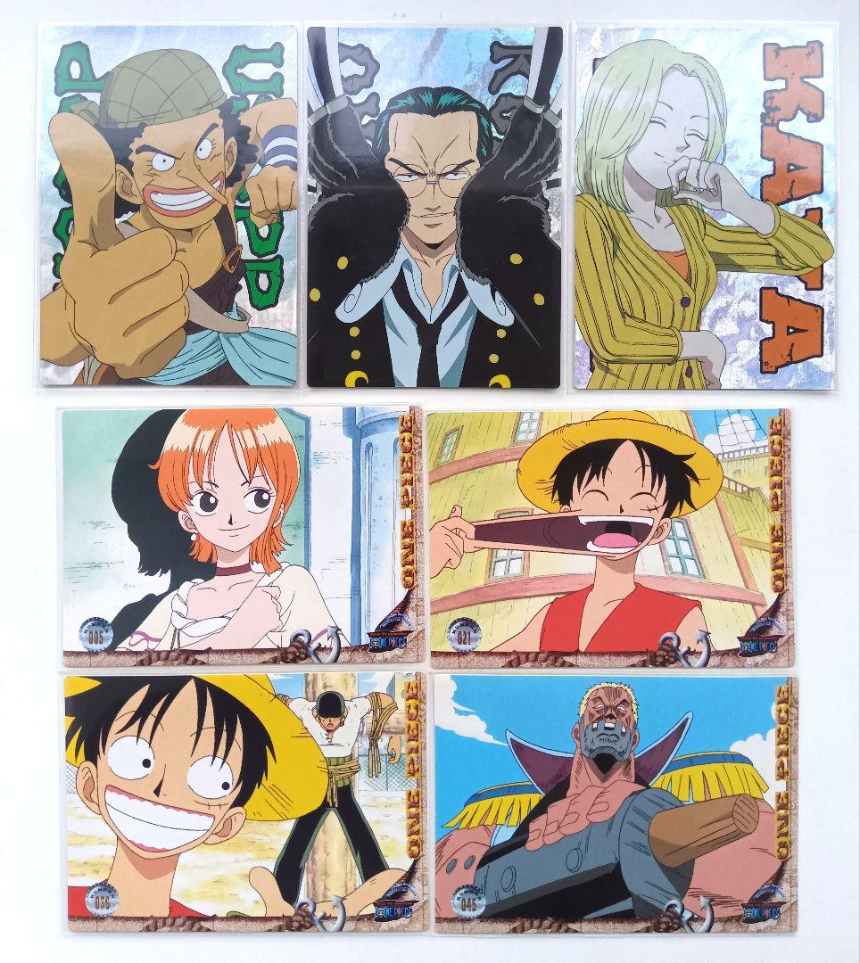 ワンピース アマダ トレーディングステッカー 7枚 - メルカリ