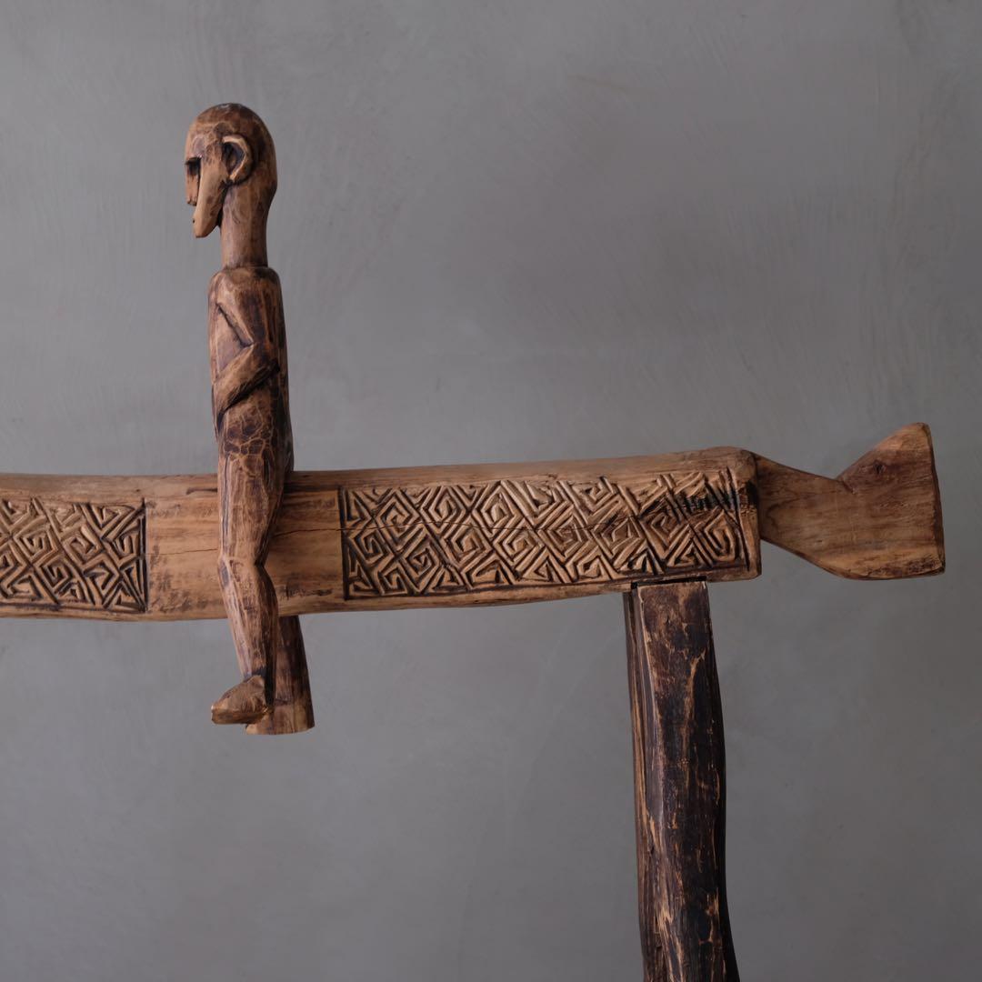 直接引取限定 アフリカ マリ共和国 ドゴン族 木彫 木像 プリミティブ