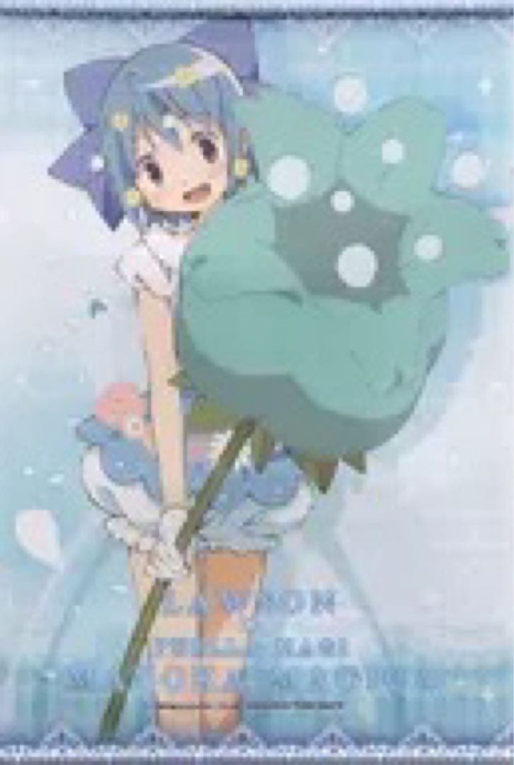 魔法少女まどか☆マギカ タペストリー ローソン 花の妖精 5種セット