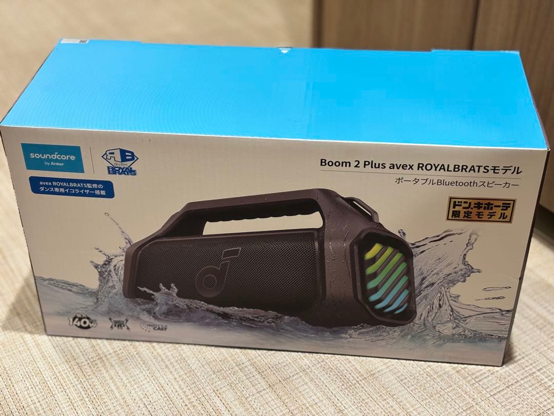 新品Anker Soundcore Boom 2 Plus スピーカー　保証付き Amazon.com: Anker Soundcore Boom 2 Plus Outdoor Speaker, 140W, 2+2