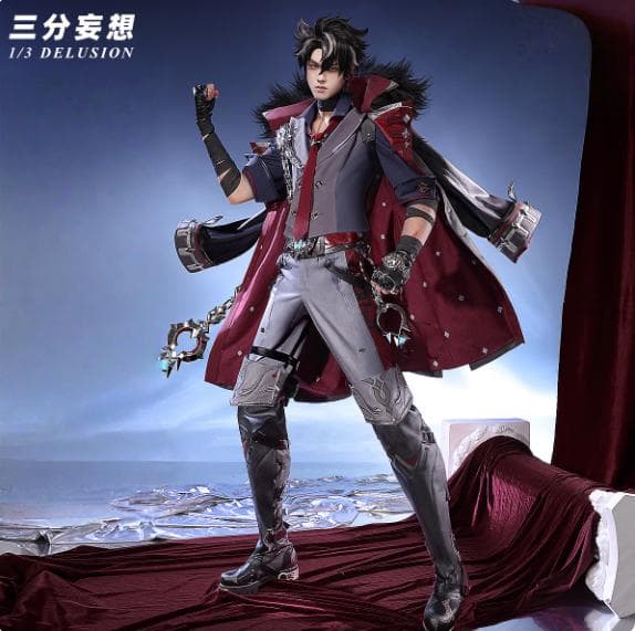 原神 三分妄想 リオセスリ コスプレ衣装 ウィッグ 靴追可能 - メルカリ